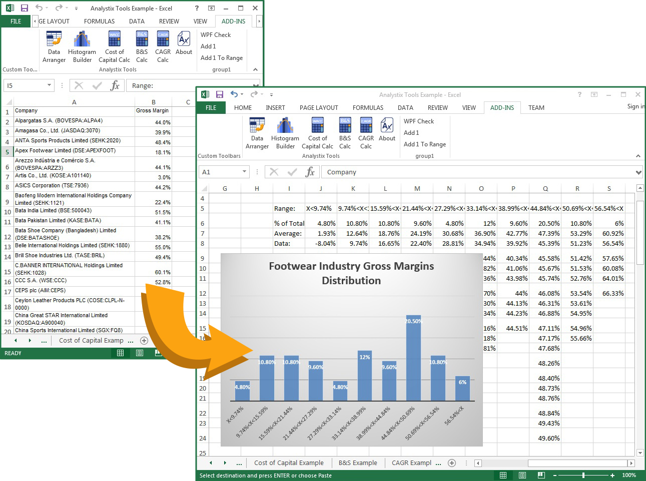histogram builder example